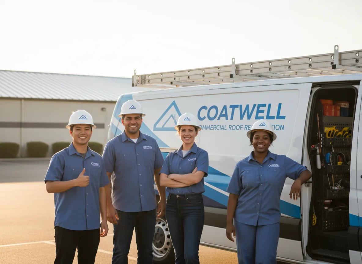 Commercial roof coating company in Tipton, MO